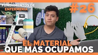 ✅FUNDAMENTOS DE ENFERMERIA #26: ESTE es el MATERIAL que mas vas a ENCONTRAR EN EL HOSPITAL