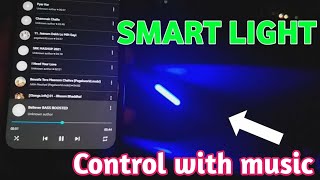 Smart light music controling system/LED lights working with music/car interior lights modifications