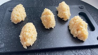 Cocada de 3 ingredientes que não leva leite condensado- receita fácil