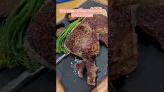 This Angus Ribeye Beef Steak Melts in your Mouth | #shorts