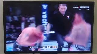 #Justin Gatche vs Max Holloway Knockout Scene#Ufc 300 #Free fight