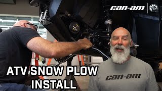 2023 CAN-AM OUTLANDER 850 XT MAX | 11 Step Snow Plow Installation