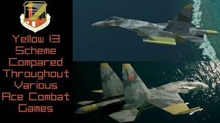 Ace Combat Series Yellow 13 Comparison