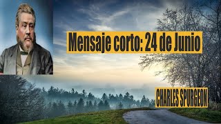 Charles Spurgeon/mensaje corto 24 de Junio -  Jehová puede darte mucho más que esto.2 Crónicas 25: 9