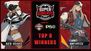 Ben Hooks (Ram) vs NYChrisG (Axl) | TOP 8 WINNERS | Super Sundays GGST