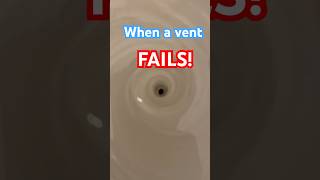 When A Plumbing Vent Fails! #plumbing