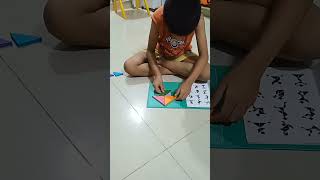 Tangram, Magic of Shapes #trending #study#entertainment #youtubeshorts #youtube