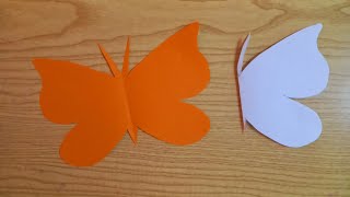 How to make Paper Butterfly | Easy paper Butterfly | Butterfly Design