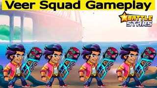 Veer Squad Gameplay In TDM Badlends|| battle stars 🤩 || @battle gaming 2.2