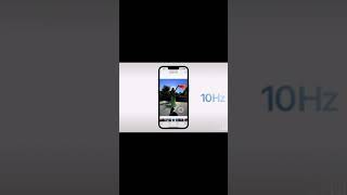 iphone 13 pro 120Hz Promotion display#shorts