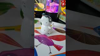 ROBOT TOY AND JELLYFISH LAMP #viralvideo #trending #asmr #satisfying #shortvideo #shortsfeed #fyp