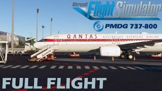 MSFS FULL FLIGHT | Qantas Boeing 737-800 | Hobart - Sydney