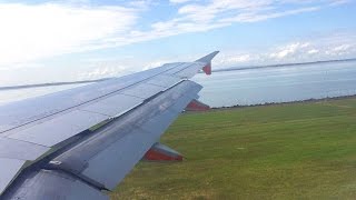 Inflight View: Jestar Airbus A320 Christchurch to Auckland