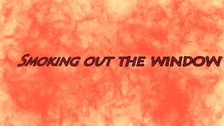 Bruno Mars, Anderson .Paak, Silk Sonic - Smokin Out The Window Lyrics