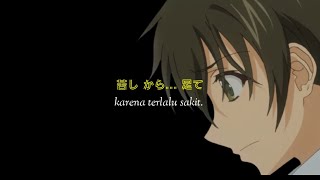 kata kata Tada Banri Golden Time | story wa 30 detik | Terlalu sakit!