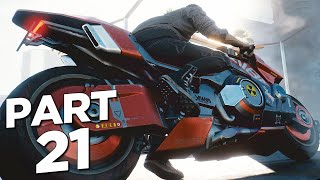 CYBERPUNK 2077 Walkthrough Gameplay Part 21 - BIKE (FULL GAME)