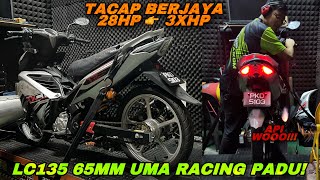 CRANKSHAFT JACKROD TERBAIK! | LC135 65MM UMA RACING BERJAYA!