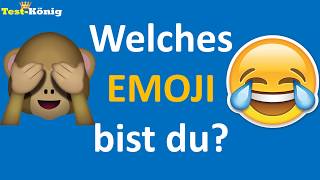 WELCHES EMOJI BIST DU? | Persönlichkeitstests