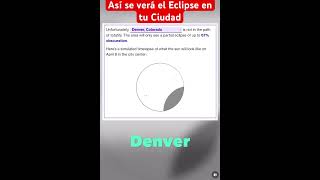 EL ECLIPSE EN TU CIUDAD#eclipse #totaleclipse #solareclipse #texaseclise