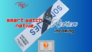 Itel Smartwatch Native Storm (ISW-011) Unboxing and First Looks