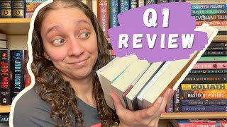 Best Books of Quarter 1 || Quarter 1 in Review (Stats and Reflections) [CC]