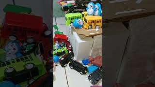 Bus basuri, telolet Basuri, telolet om telolet, cartoon, little Bus, kereta api#shortvideo