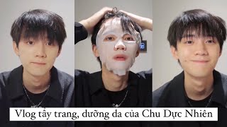 [VIETSUB] Vlog tẩy trang, dưỡng da của Chu Dực Nhiên ①