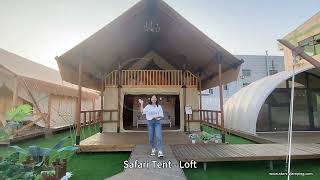 Best Option For Family Travel Accommodation | Safari Tent - Loft