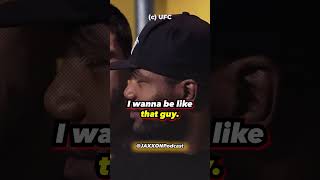 #rampagejackson on #khalilrountree being inspired by the famous door scene #ufc