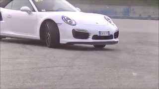 Porsche 991 Turbo S Powerslides and Launch Controls!