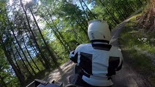 R1200GSA - Tail of the Dragon - passenger POV - full ride - (Hero 8)