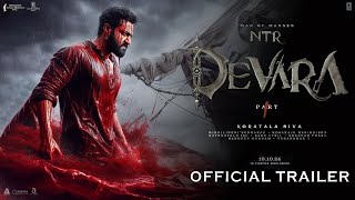 Devara: Part 1 | Official Trailer | Jr NTR | Janhvi Kapoor | Saif Ali Khan | Koratala Siva | Anirudh