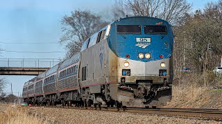 Two Afternoons Railfanning Amtrak & CTrail In Wallingford, CT 4/7 & 4/8/23