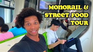 Kuala Lumpur MONORAIL and STREET FOOD tour (KL Sentral)