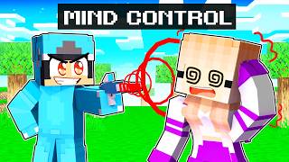 Minecraft But I MIND CONTROL my CRAZY POPULAR FAN GIRL!