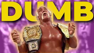 10 DUMB WWE Title Changes (We Didn't Want To Admit Were GENIUS!)