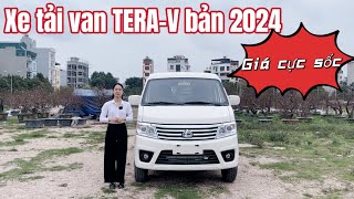 Tải van Tera-V bản 2024 với giá xe cực tốt mà thiết kế có thay đổi