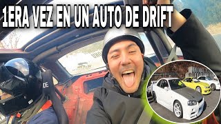 MI PRIMERA VEZ EN UN AUTO DE DRIFTING , DERRAPANDO en JAPÓN | Reacciones y accidentes