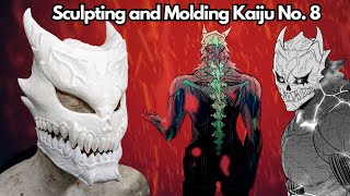 Kaiju No 8 Mask Sculpting and Molding Tutorial