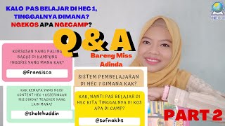 Q & A PART 2| DI KAMPUNG INGGRIS STAY DI CAMP APA KOS? RECOMMENDED YANG MANA?