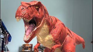 Omega Level 22 strong Red Rex vs all clash and stat boost strike events (Jurassic World alive)