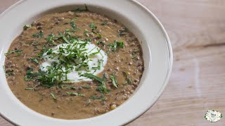 Natural Yogurt Recipe - Spiced Lentil Soup