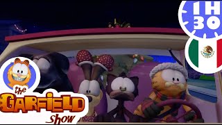 😼 ¡Cuidado, Garfield al volante! 🚘 Compilación de episodios divertidos en HD