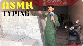 ASMR Tile Tapping and Scratching in Marble Store for Relaxing 💆‍♂️