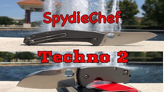 Spyderco Spydie Chef & Techno 2 Talk. Also knife community discussion!!