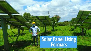 Solar Panels Using Formors