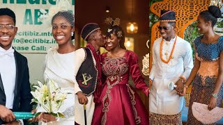 Mr and Mrs Moses Bliss #mosesbliss #trendingshorts #viralshorts #wedding wedd