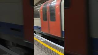 A Central Line Bound for Epping Arrives into Bank