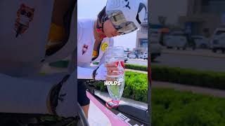 Why Is She Pouring Water Into Her Bike? 🚴‍♀️ #cycling #triathlon #short