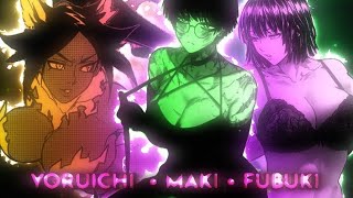 YORUICHI ♥ • MAKI ♪ • FUBUKI ♥ [ EDITE / AMV ]  [ MOMMY WAIFU MANGA EDITE 4K ] + PRESET ?